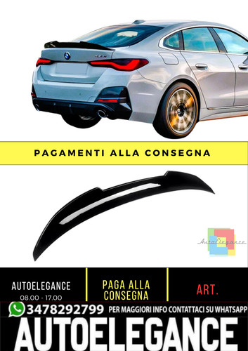 Spoiler posteriore m4 - spoiler,