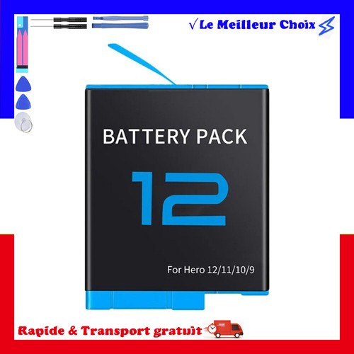 Batterie caméra pour gopro - batterie,