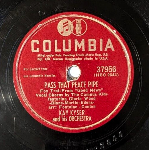 Kay kyser pass that - pass, peace