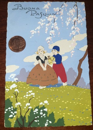 Cartolina ill meschini - cartolina,