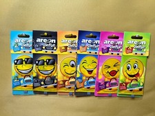 6 DEODORANTI PER AUTO AREON