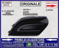 MASCHERINA NO FENDINEBBIA DESTRA PARAURTI ANTERIORE ORIGINALE OPEL CORSA mod E