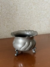 Oggetto In Peltro Piccolo Contenitore