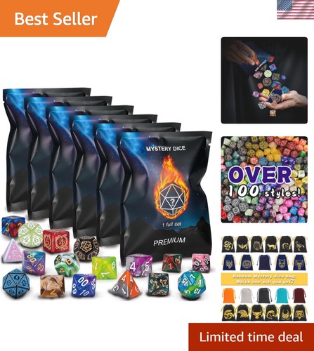 Dadi poliedrici 48pcs - dadi, set
