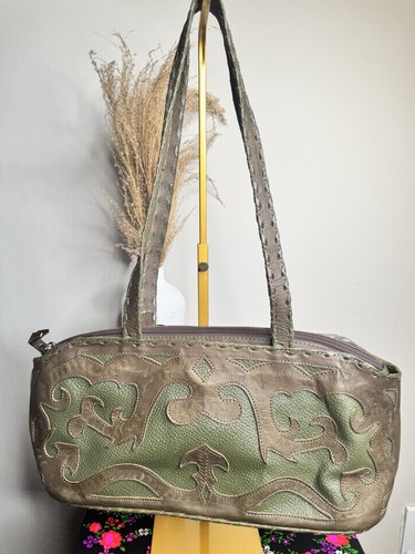 Borsa leaders pelle verde - leaders,
