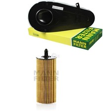 MANN-FILTER Set Aria Olio Per