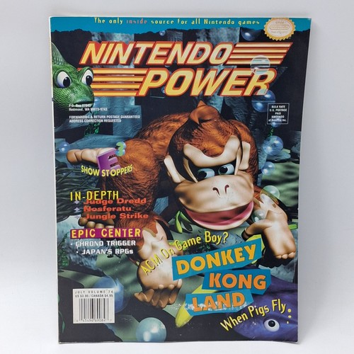 Nintendo power magazine donkey - nintendo,