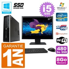 PC HP Compaq 8100 SFF Ecran