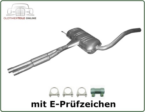Marmitta centrale per audi - marmitta, a6