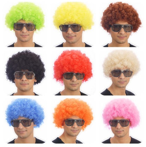 Costume riccio colorato - , afros