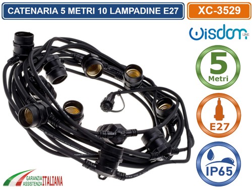 Catena catenaria luminosa - catenaria, 5
