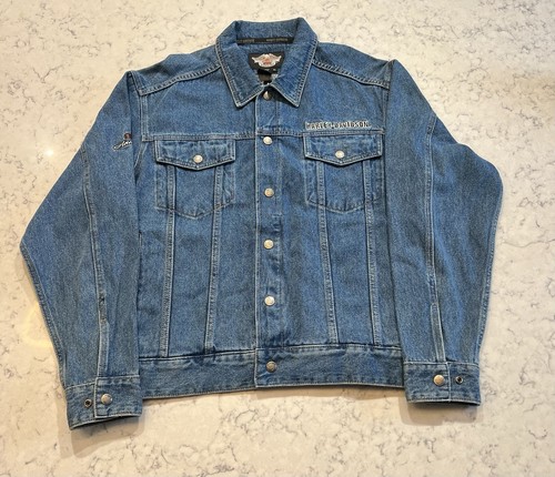 Giacca denim harley - giacca, davidson