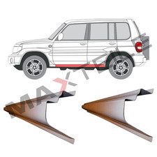 Per Mitsubishi Pajero Pinin