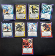 lotto 9 card monsuno raro