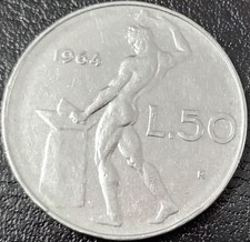 ITALIA MONETA REPUBBLICA 50