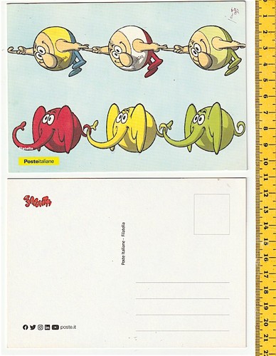 Jacovitti 2023 poste italiane - poste,