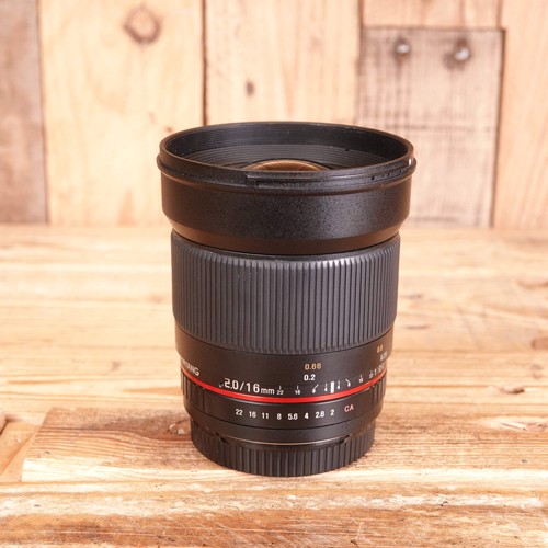 Obiettivo samyang 16mm - 16mm, ed
