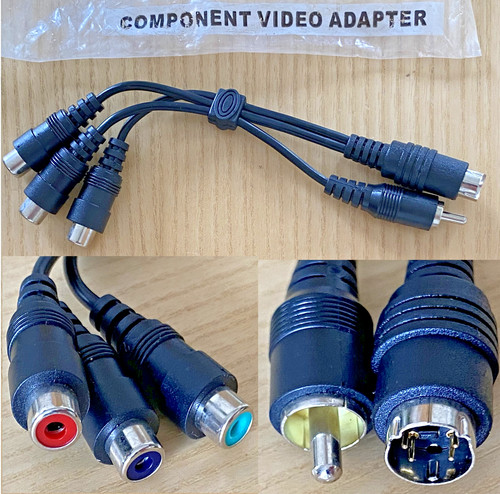 Cavo adattatore component - component, /