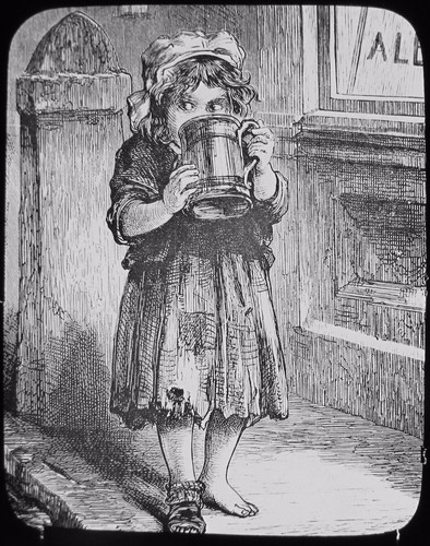 Glass magic lantern - glass,
