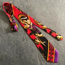 GIANNI VERSACE silk tie
