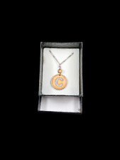 Laccetto Ciondolo Lettera Alfabeto Iniziale Letterina Dorata e Argentata Unisex