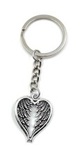 Cuore Ali Angelo Portachiavi