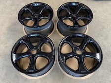 Techart Cerchi in lega nero lucido Porsche 911 20" 5x130 8,5j 11j 