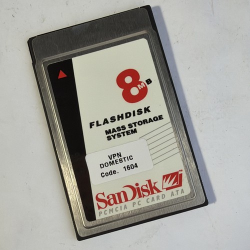 Sandisk flashdisk pcmcia - mb,