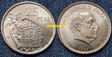 FRANCO 1 moneta da 25 pesetas