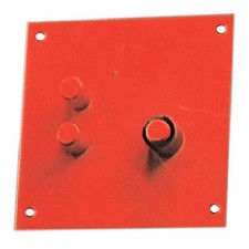 PIASTRA PIEGAFERRI IN ACCIAIO