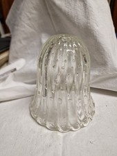 Cappellotto Campana Vetro Barovier H. 15  Ricambio lampadario SB2 ^