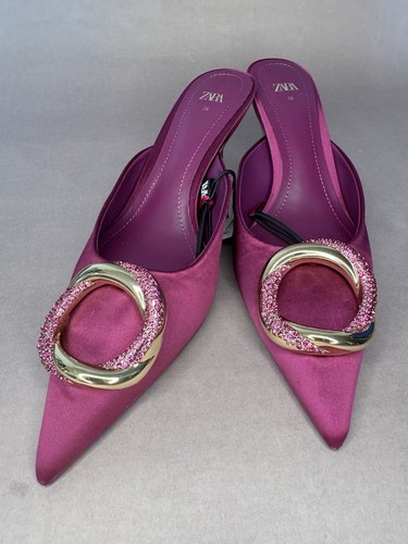 Zara mulo macchia - zara, fucsia
