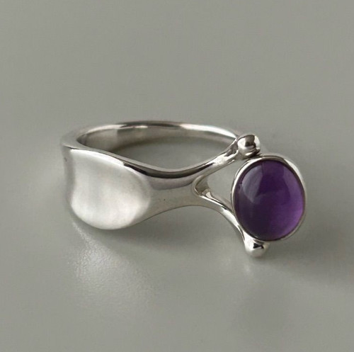Anello georg jensen argento - anello,