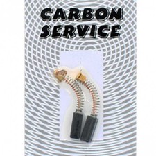 COPPIA 2PZ CARBONCINI SPAZZOLE MOTORE PER TRAPANI 7 x 12 x 18/19,5 mm 