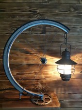 Lampada vintage con cerchio - con,