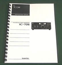Icom IC-726 Manuale di