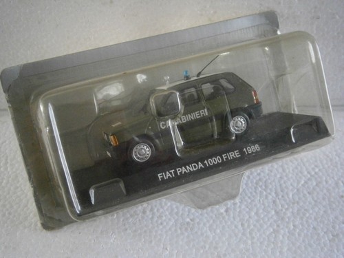 Voiture miniature fiat panda - miniature,