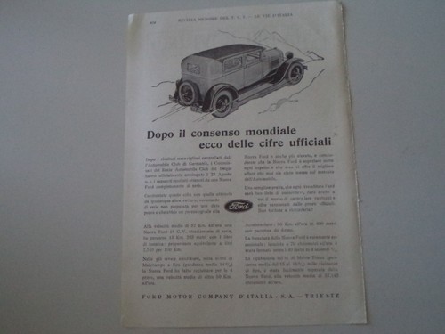 Advertising pubblicità 1928 - pubblicità,