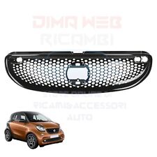 GRIGLIA ANTERIORE RADIATORE MASCHERA NERA PER SMART FORTWO DAL 07/2014 NUOVA