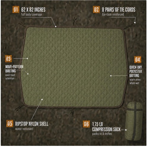 Coperta isolante leggera - , da
