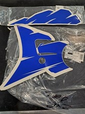 ADESIVI ORIGINALI KAWASAKI ZXR400 L4 LATO SX VERDE BLU ORIGINALI VEDI FOTO