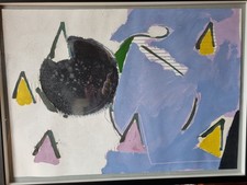 Walter Fusi quadro astratto