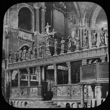 ANTIQUE Magic Lantern Slide