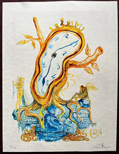 Salvador dali litografia coa - salvador,