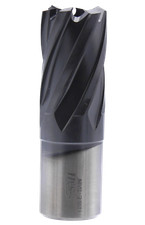 Trapano carotaggio HSS-E TIAIN 19 mm Weldon profondità di taglio 30 mm Ø 12 - 24 mm selezionabile