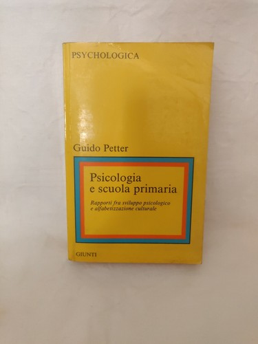 Psicologia scuola primaria - scuola,