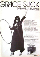GRACE SLICK originale 1980