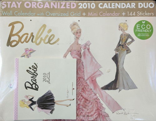 Calendario poster barbie - calendario,