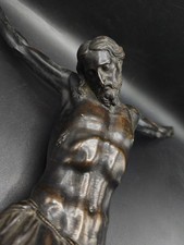Antico Cristo in bronzo
