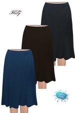 Gonna donna midi svasata in